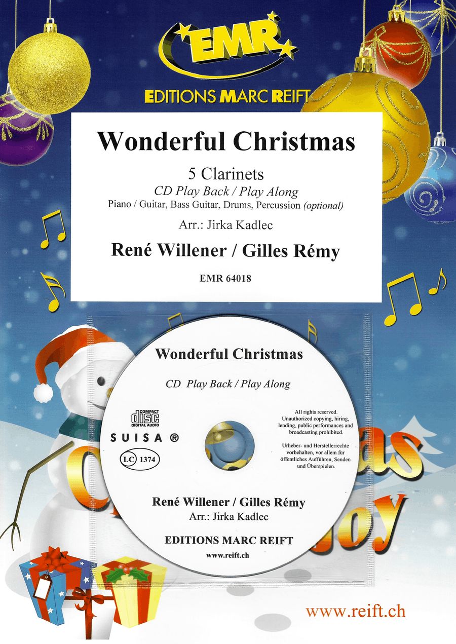 Wonderful Christmas Wonderful Christmas Clarinet Quintet scores gallery preview page 1