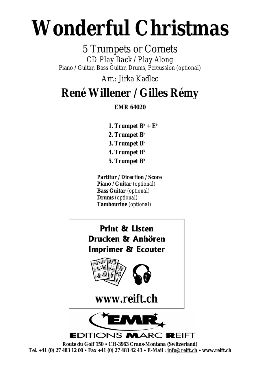 Wonderful Christmas Wonderful Christmas Cornet scores gallery preview page 2