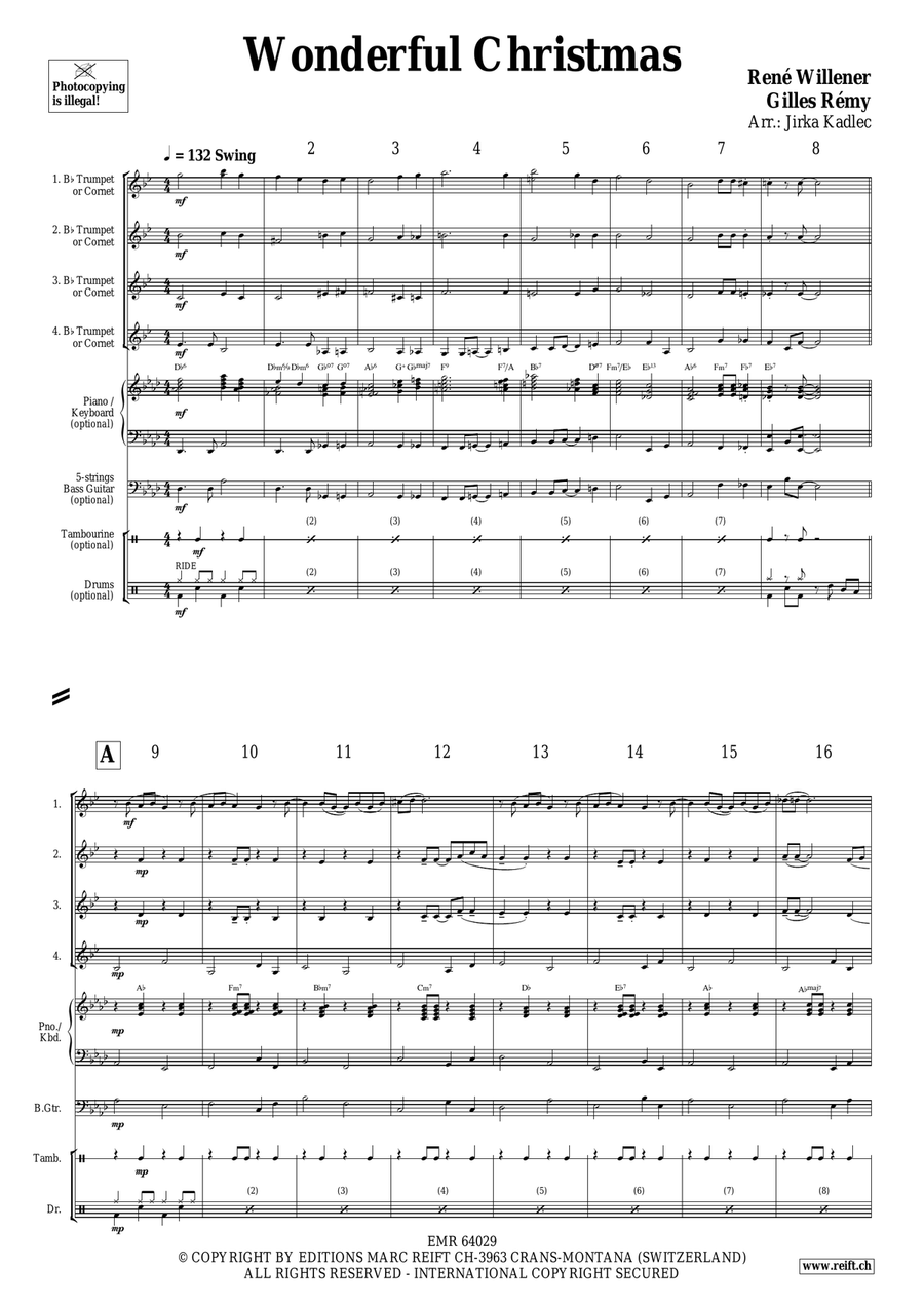 Wonderful Christmas Wonderful Christmas Cornet scores gallery preview page 3