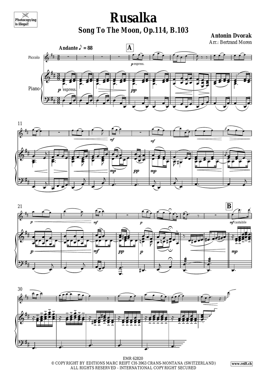 Rusalka Rusalka Piccolo scores gallery preview page 3