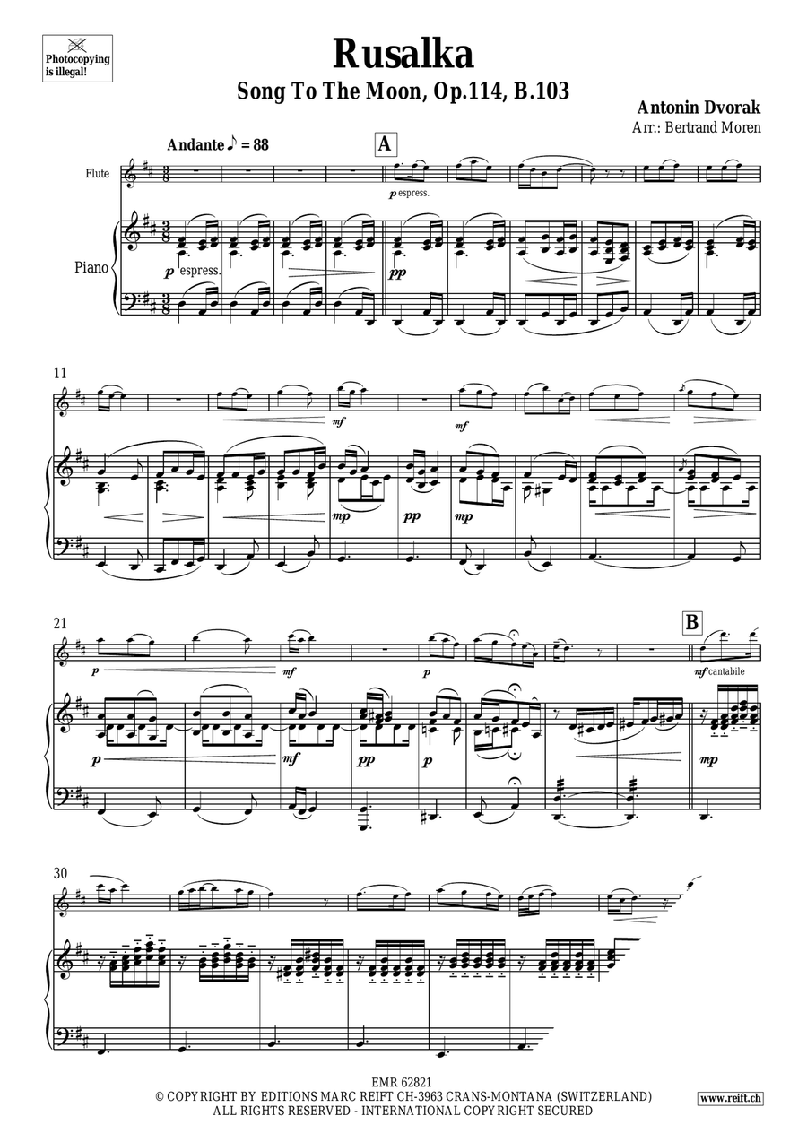 Rusalka Rusalka Flute Solo scores gallery preview page 3
