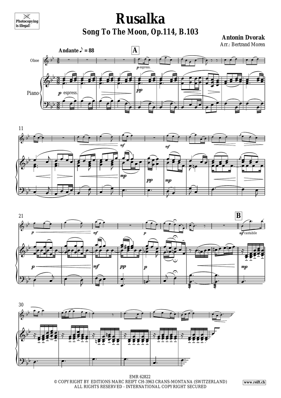 Rusalka Rusalka Piano Accompaniment scores gallery preview page 3