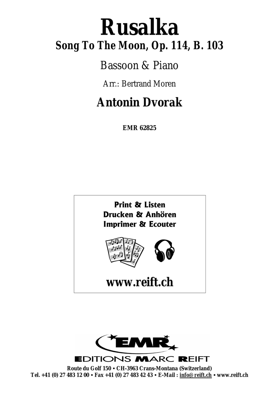 Rusalka Rusalka Bassoon Solo scores gallery preview page 2