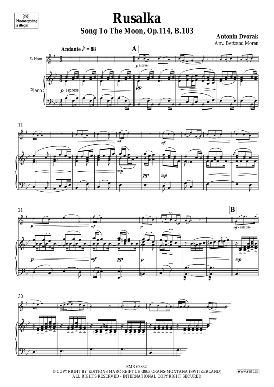 Rusalka Rusalka Horn scores gallery preview page 3