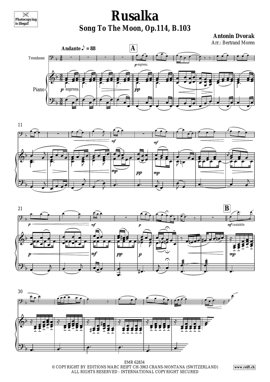 Rusalka Rusalka Piano Accompaniment scores gallery preview page 3