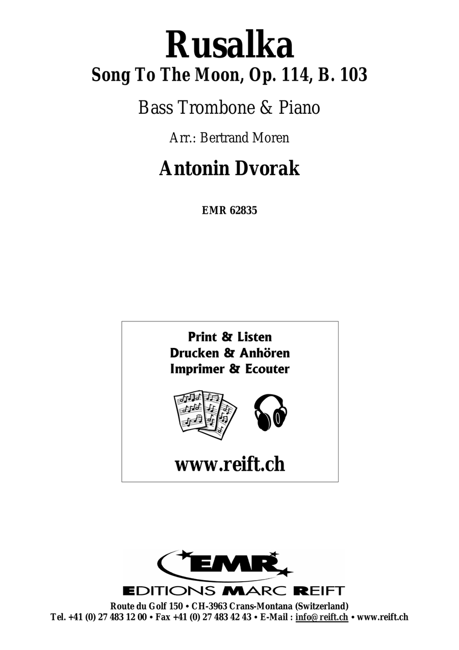 Rusalka Rusalka Bass Trombone scores gallery preview page 2