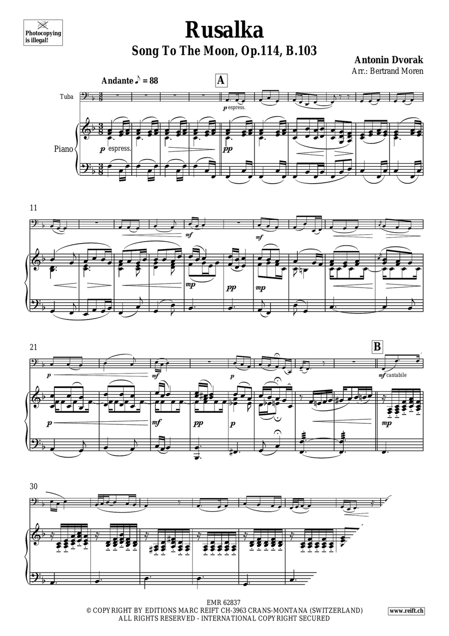 Rusalka Rusalka Tuba scores gallery preview page 3