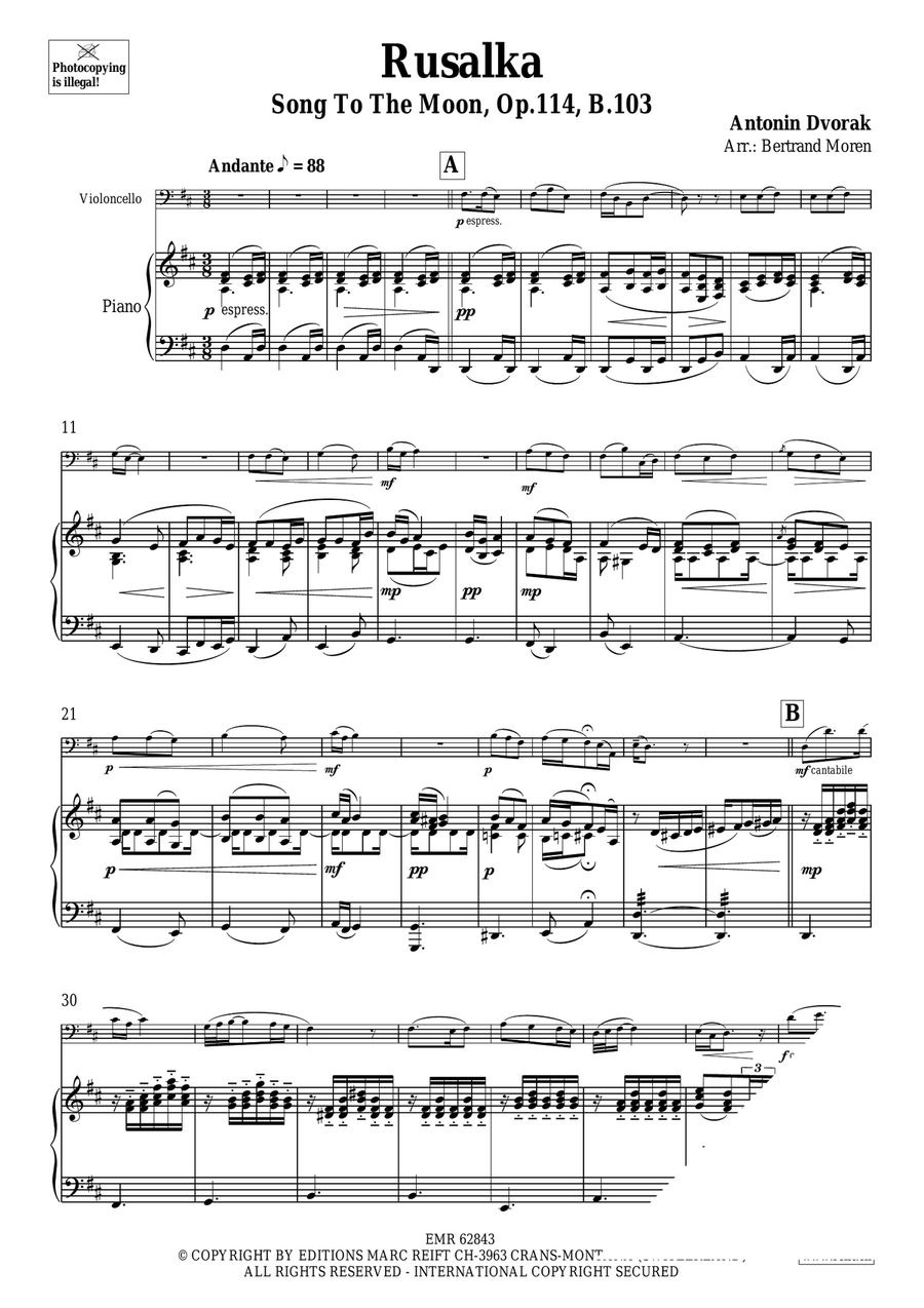 Rusalka Rusalka Piano Accompaniment scores gallery preview page 3
