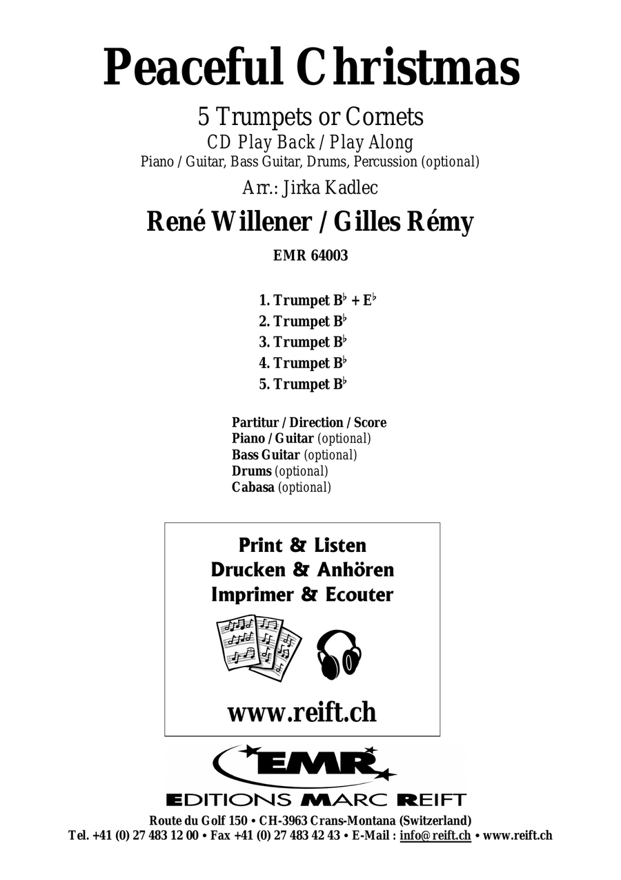Peaceful Christmas Peaceful Christmas Cornet scores gallery preview page 2
