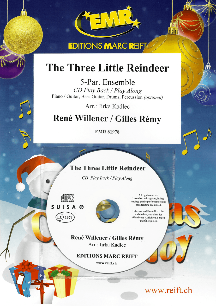 The Three Little Reindeer CD scores gallery preview page 1