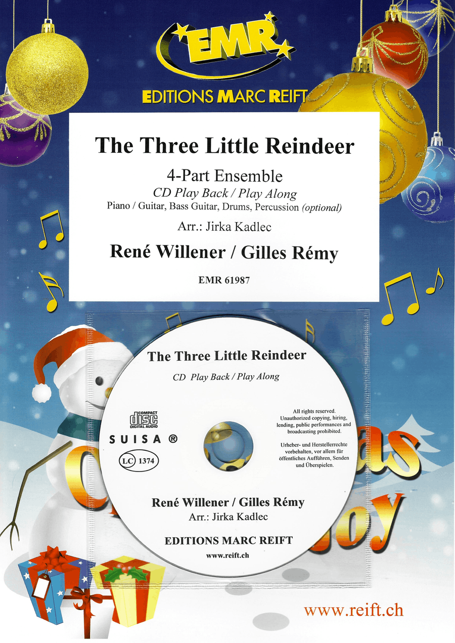 The Three Little Reindeer CD scores gallery preview page 1