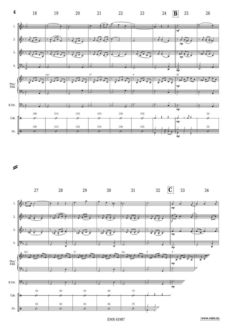 The Three Little Reindeer CD scores gallery preview page 4
