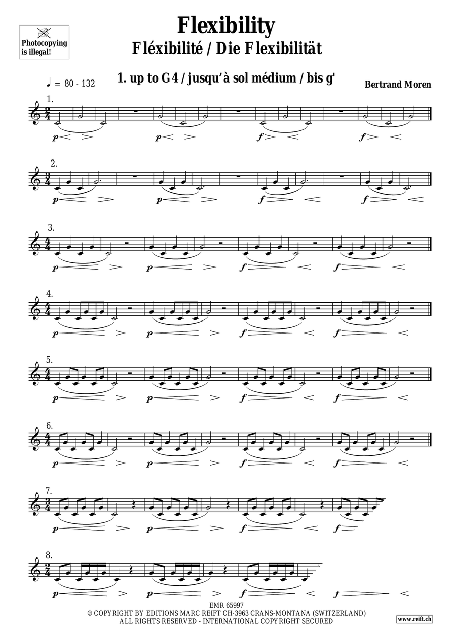 Flexibility Flexibility Alphorn scores gallery preview page 7