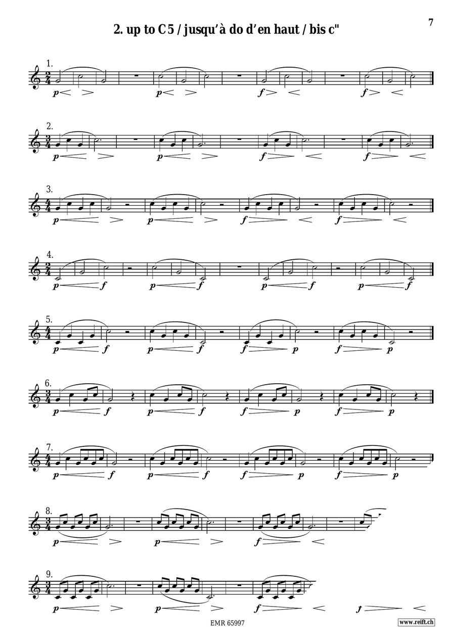 Flexibility Flexibility Alphorn scores gallery preview page 8