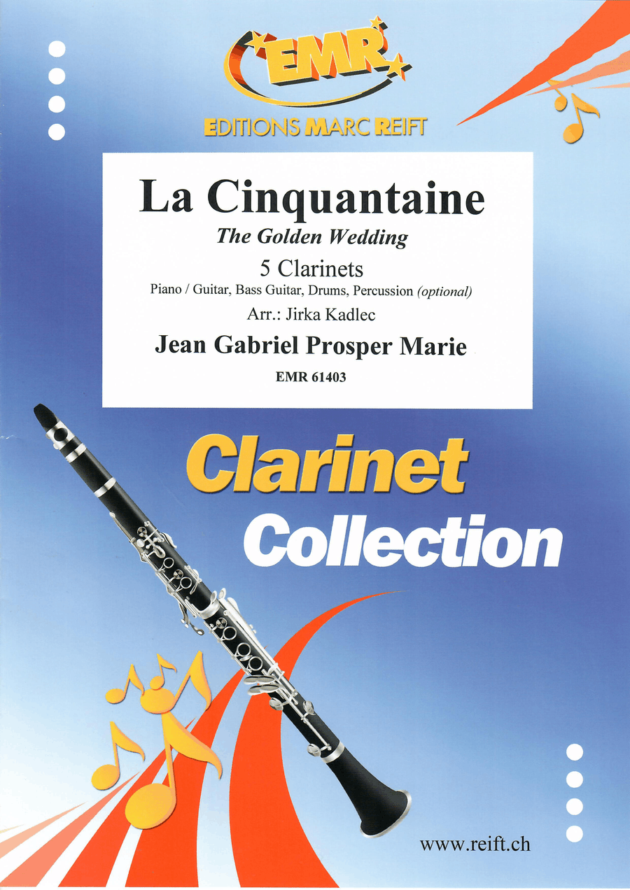 La Cinquantaine La Cinquantaine Clarinet Quintet scores gallery preview page 1