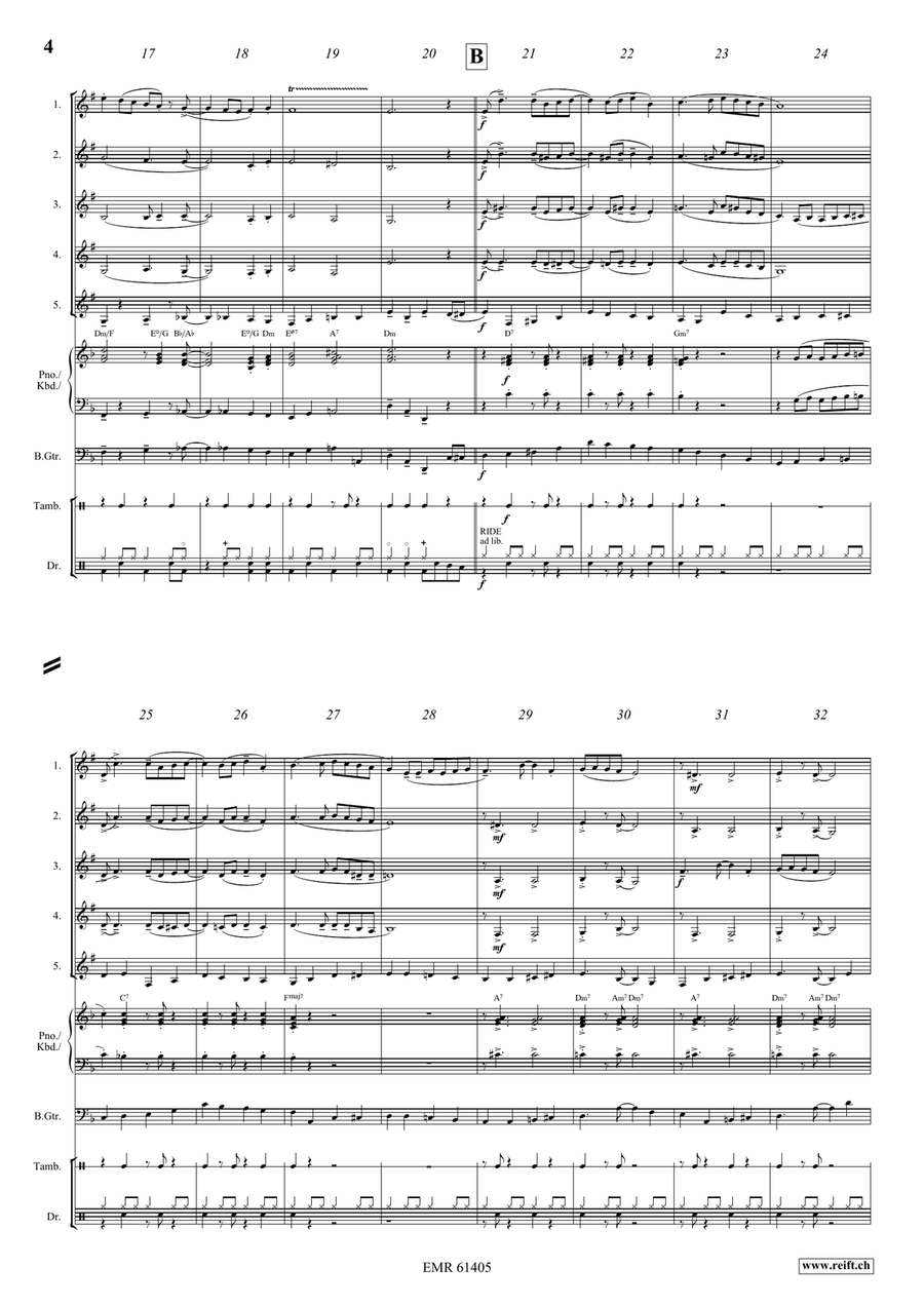 La Cinquantaine La Cinquantaine Cornet scores gallery preview page 4