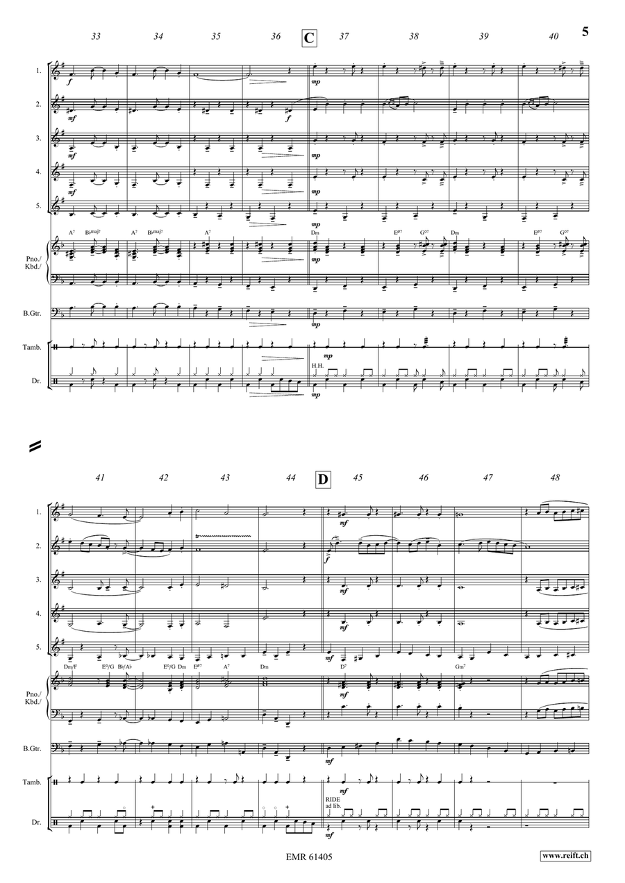 La Cinquantaine La Cinquantaine Cornet scores gallery preview page 5
