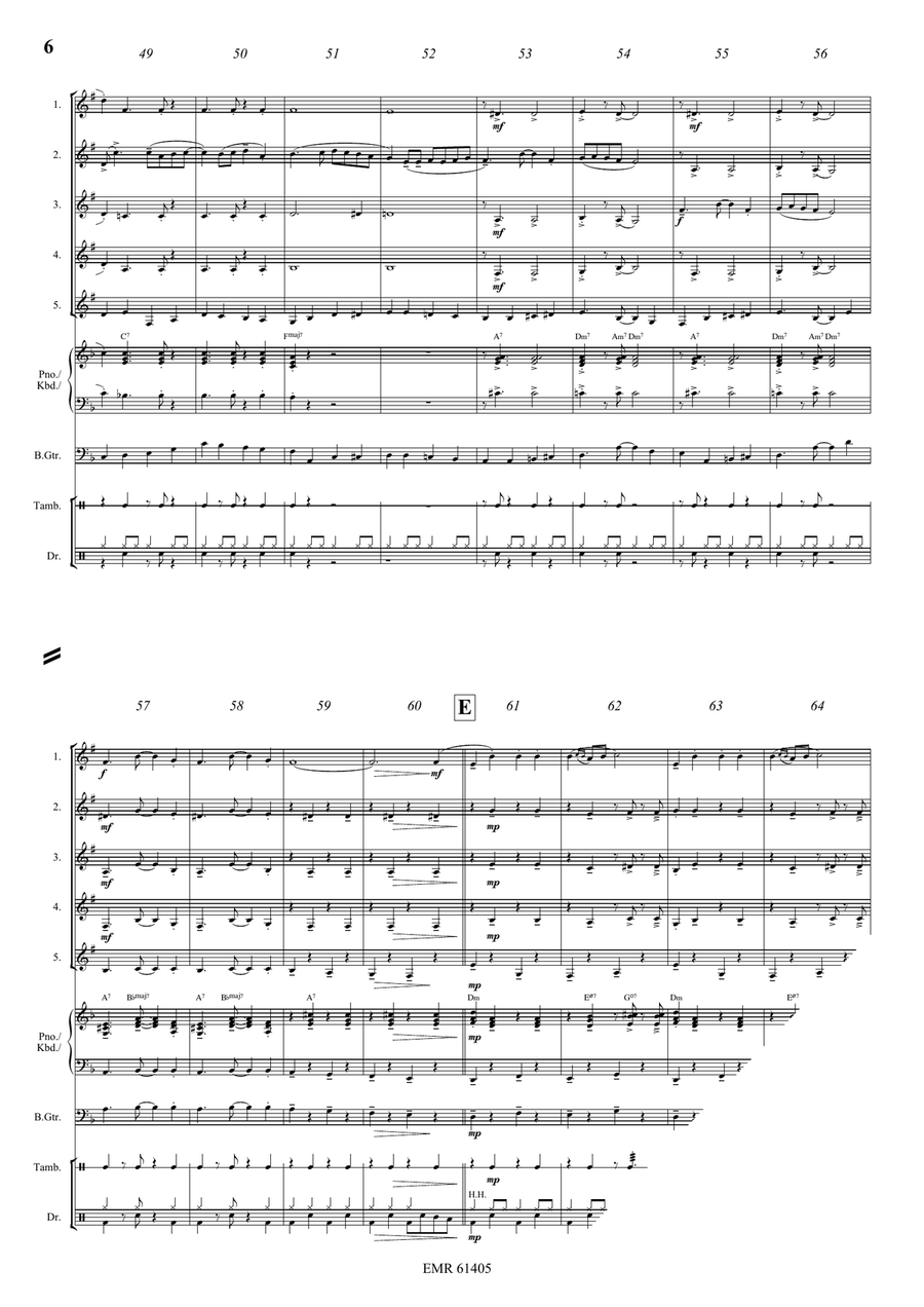La Cinquantaine La Cinquantaine Cornet scores gallery preview page 6