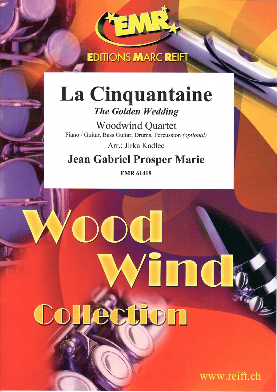 La Cinquantaine La Cinquantaine Woodwind Quartet scores gallery preview page 1