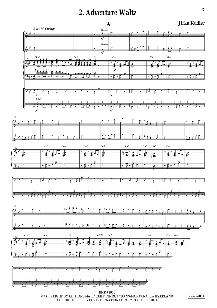 The Young Jazzman Volume 2 Flute Duet scores gallery preview page 5