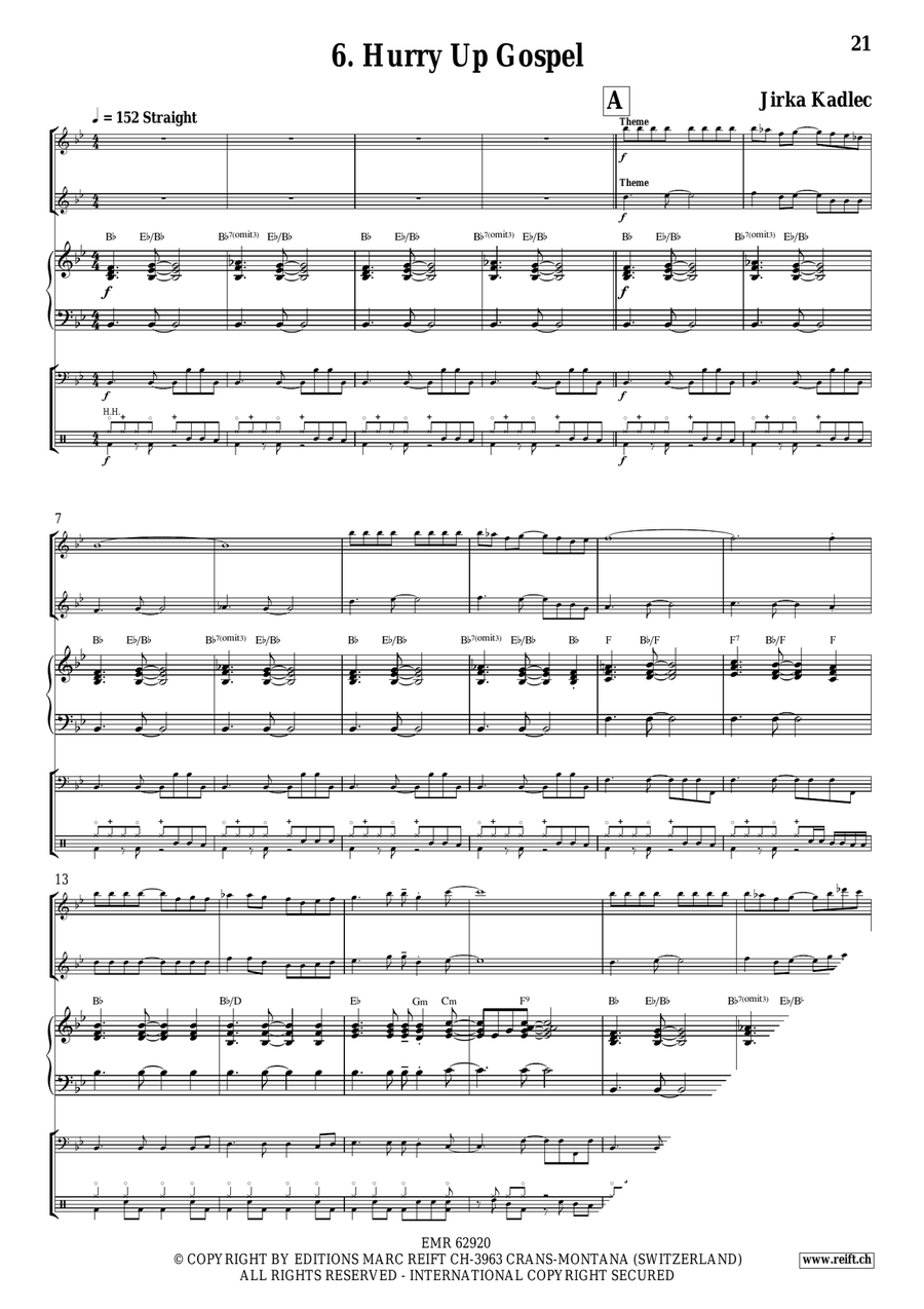 The Young Jazzman Volume 2 Flute Duet scores gallery preview page 9