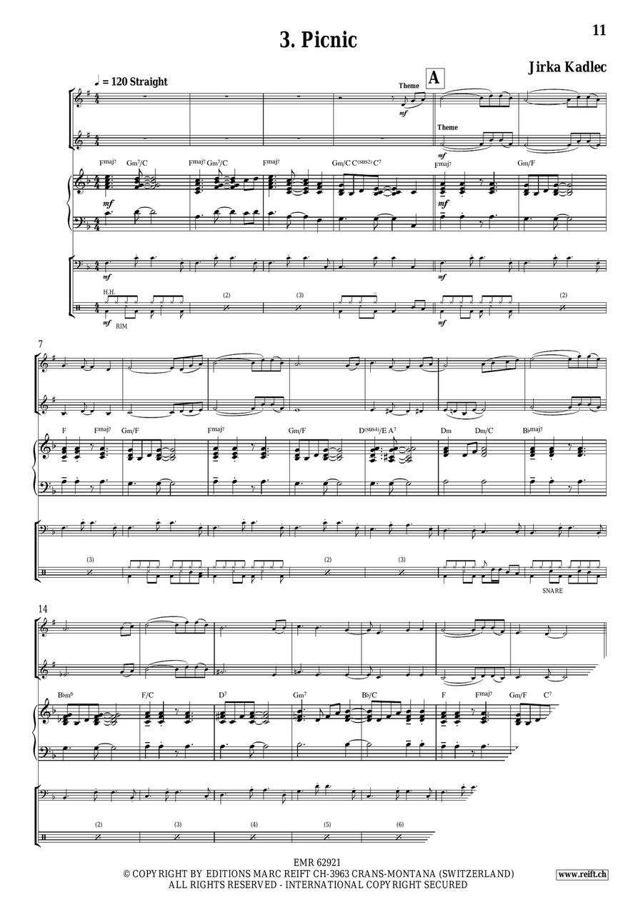 The Young Jazzman Volume 2 Clarinet Duet scores gallery preview page 6