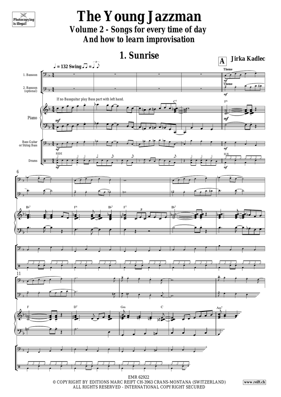 The Young Jazzman Volume 2 Bassoon scores gallery preview page 4