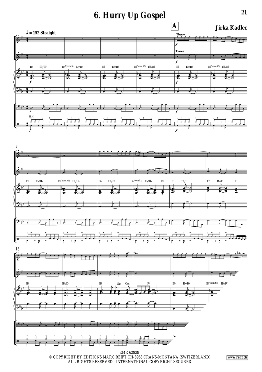 The Young Jazzman Volume 2 Horn scores gallery preview page 9