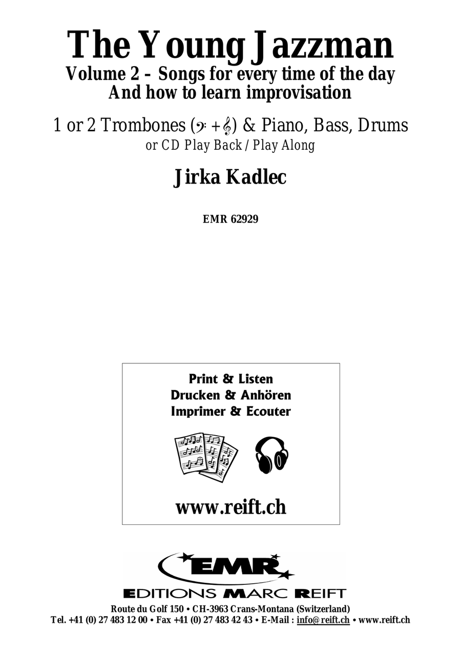 The Young Jazzman Volume 2 Trombone Duet scores gallery preview page 2
