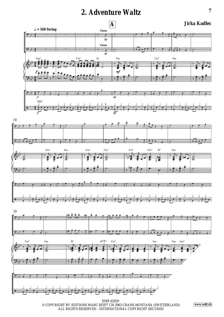 The Young Jazzman Volume 2 Trombone Duet scores gallery preview page 5
