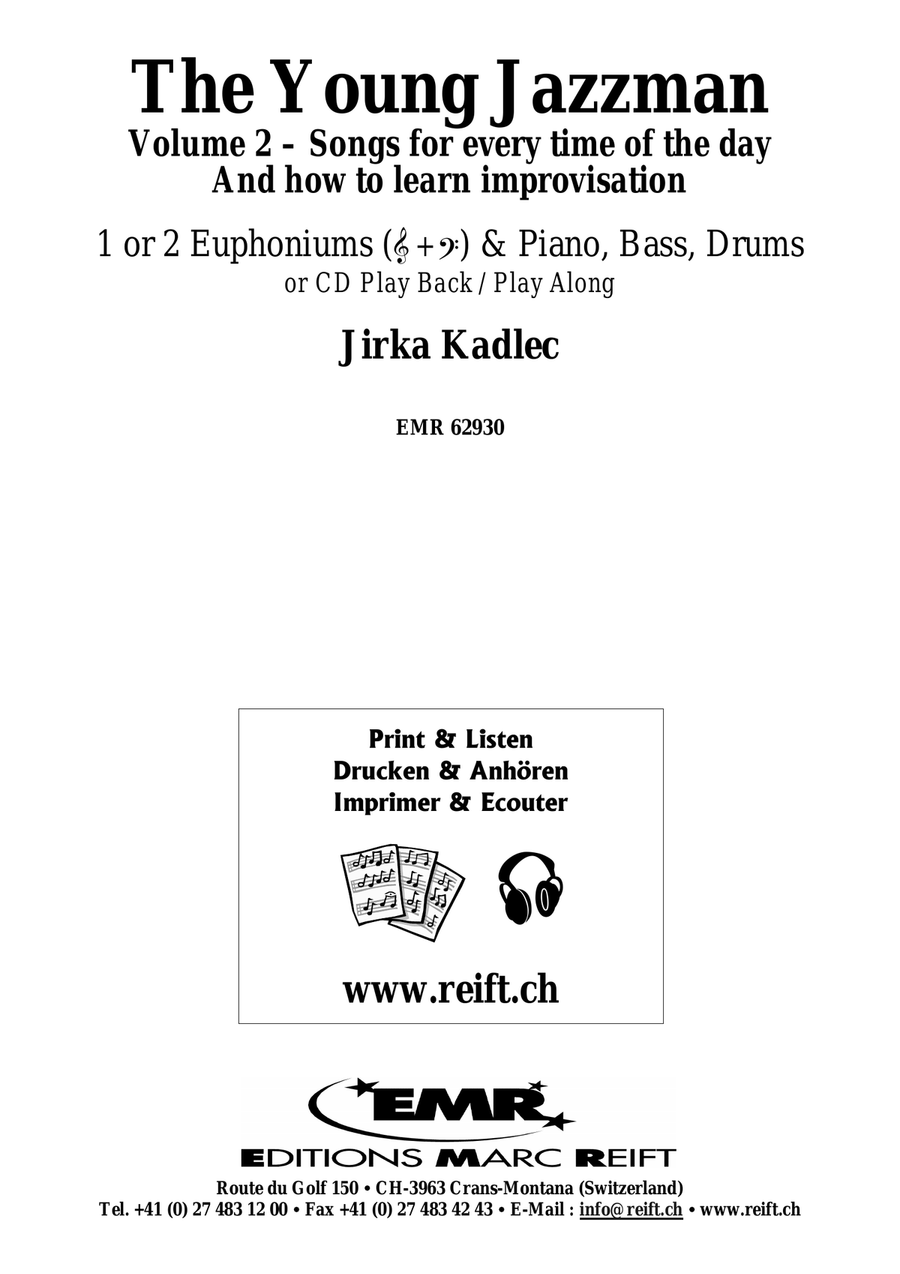 The Young Jazzman Volume 2 Euphonium Duet scores gallery preview page 2