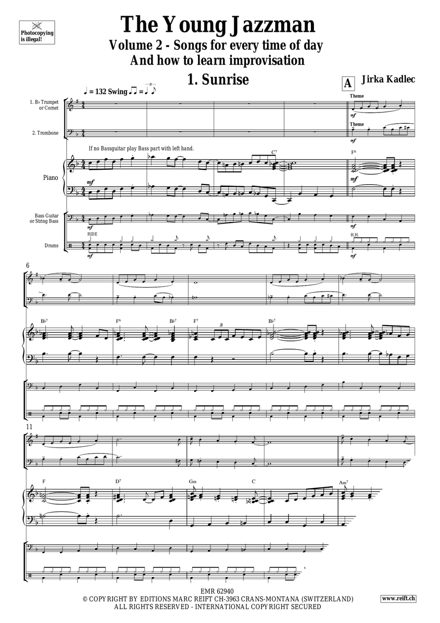 The Young Jazzman Volume 2 Cornet scores gallery preview page 4