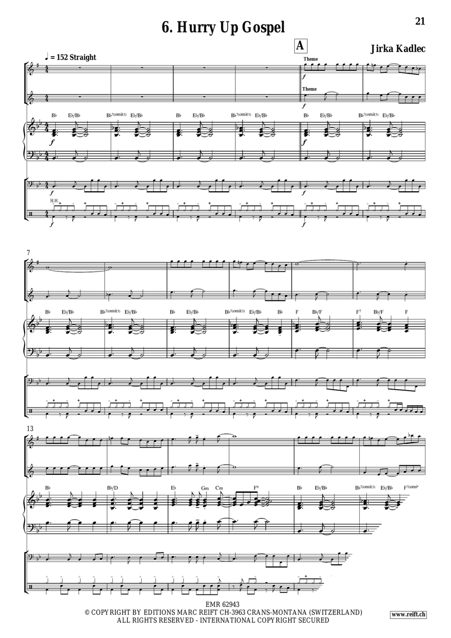 The Young Jazzman Volume 2 Euphonium scores gallery preview page 9