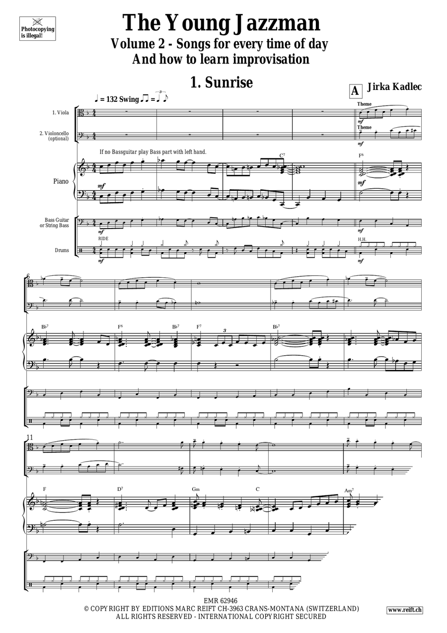 The Young Jazzman Volume 2 Cello scores gallery preview page 4