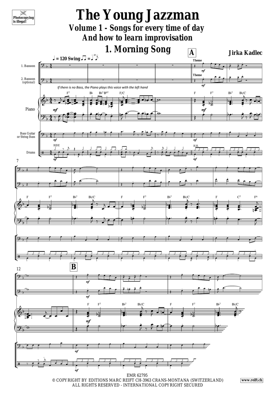 The Young Jazzman Volume 1 Bassoon scores gallery preview page 4