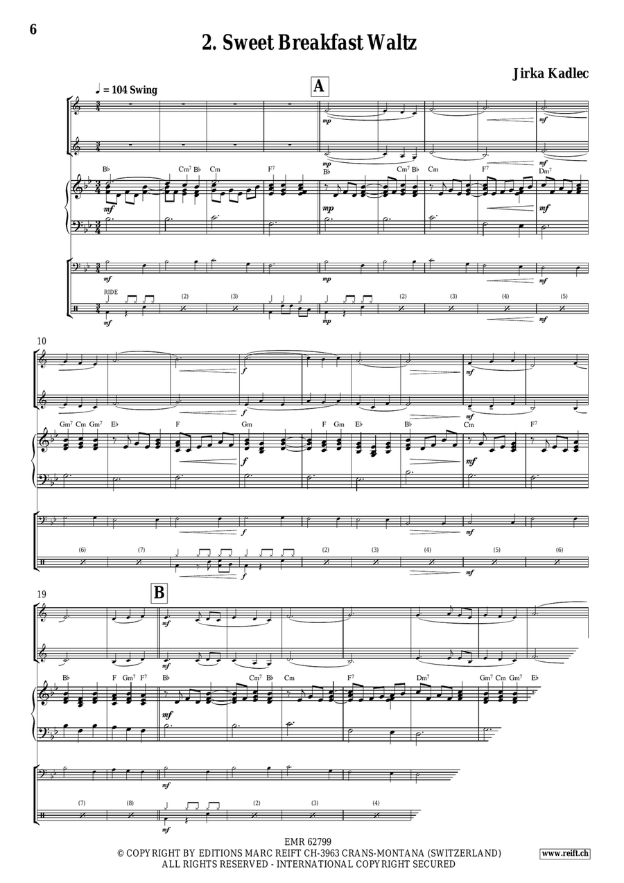 The Young Jazzman Volume 1 Trumpet Duet scores gallery preview page 5