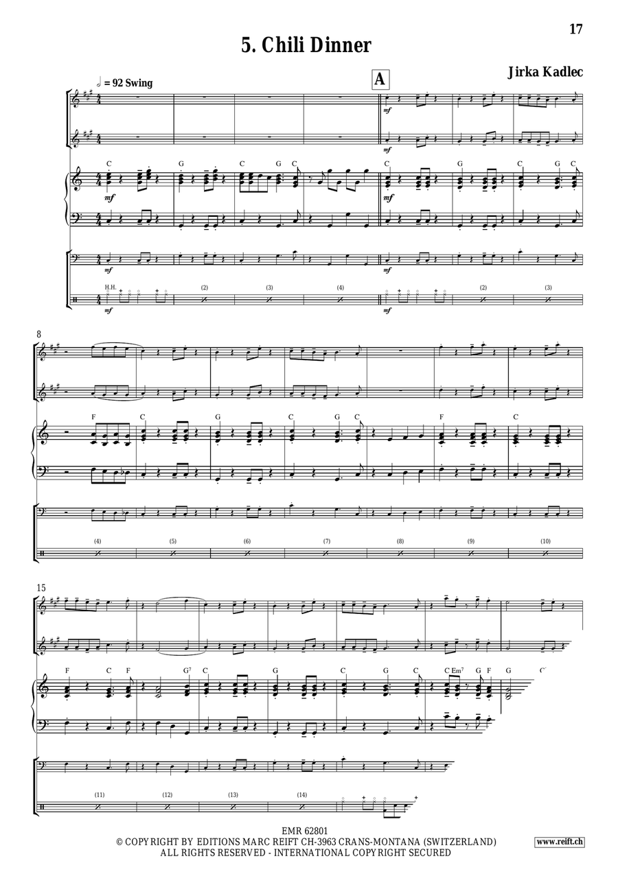 The Young Jazzman Volume 1 by Jirka Kadlec Horn - Sheet Music page 8