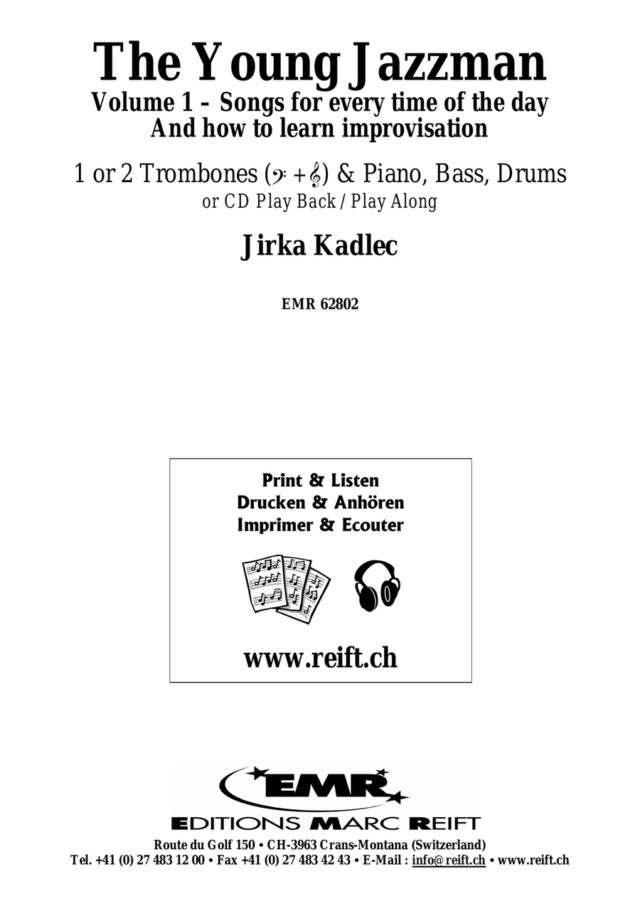 The Young Jazzman Volume 1 by Jirka Kadlec Trombone Duet - Sheet Music page 2