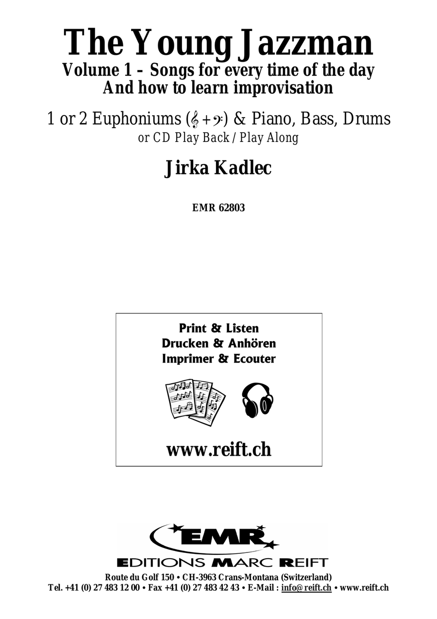 The Young Jazzman Volume 1 by Jirka Kadlec Euphonium Duet - Sheet Music page 2
