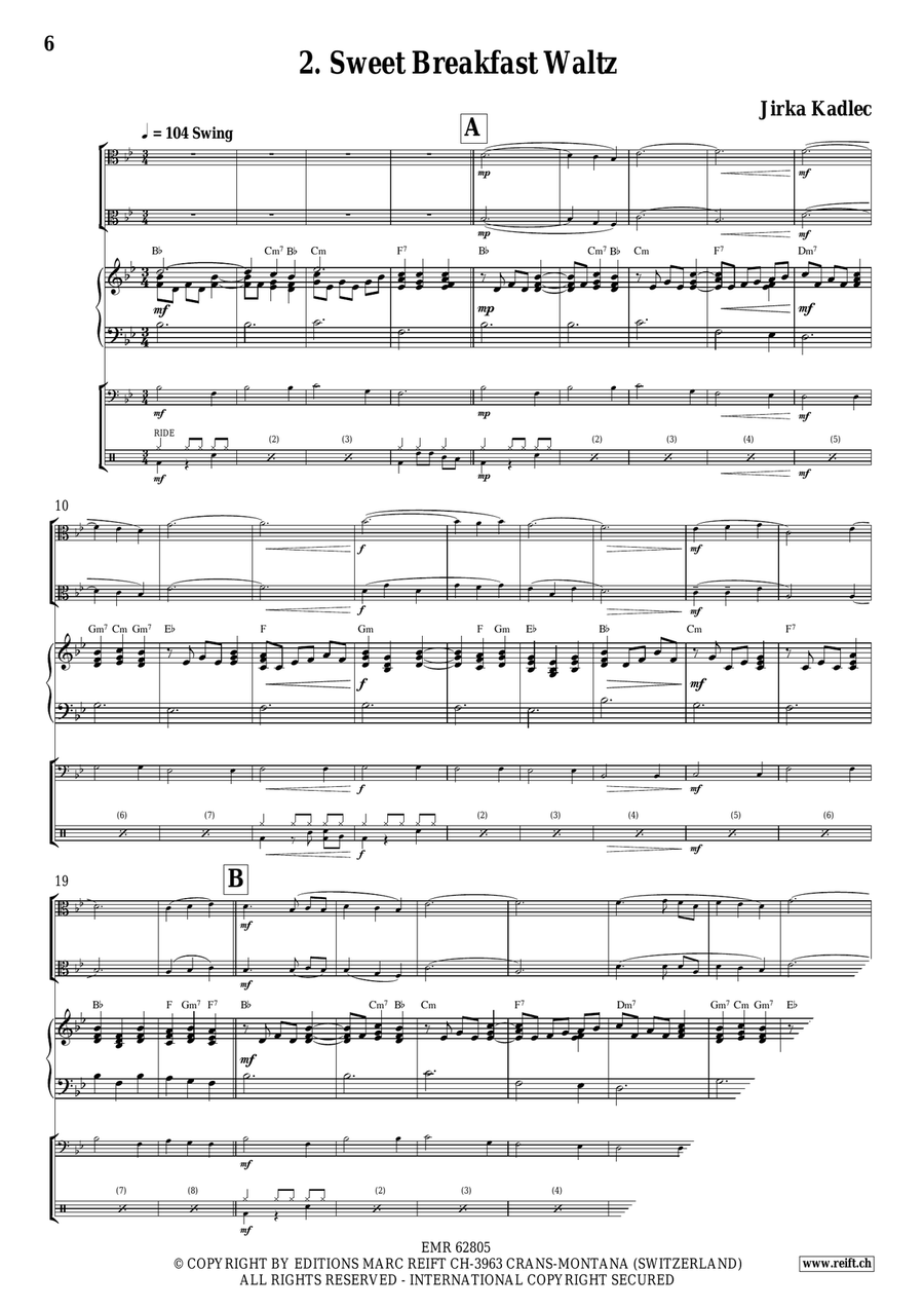 The Young Jazzman Volume 1 Viola scores gallery preview page 5