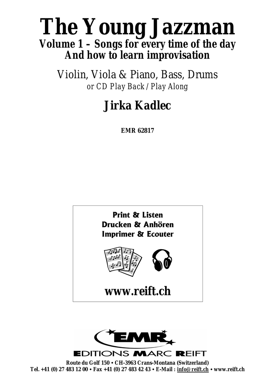 The Young Jazzman Volume 1 by Jirka Kadlec Viola - Sheet Music page 2