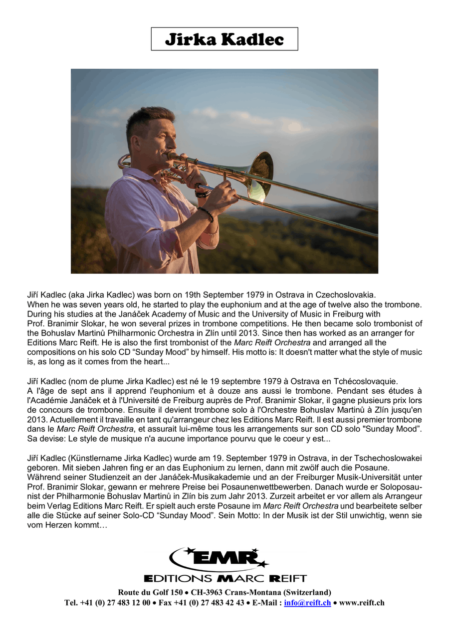 The Young Jazzman Volume 1 by Jirka Kadlec Viola - Sheet Music page 3