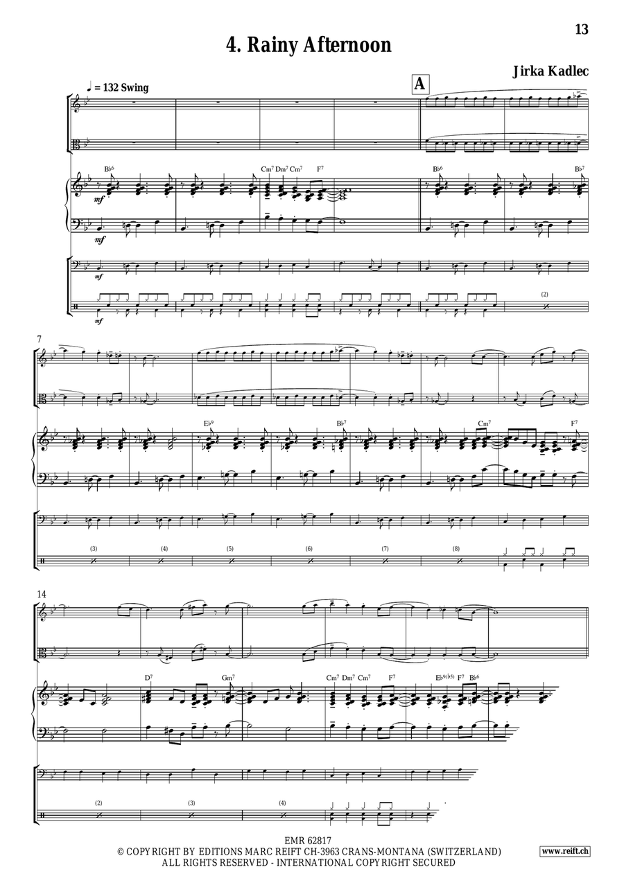 The Young Jazzman Volume 1 by Jirka Kadlec Viola - Sheet Music page 7