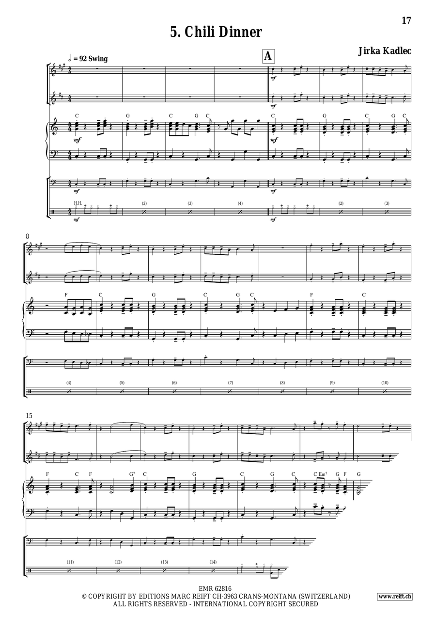 The Young Jazzman Volume 1 Euphonium scores gallery preview page 8