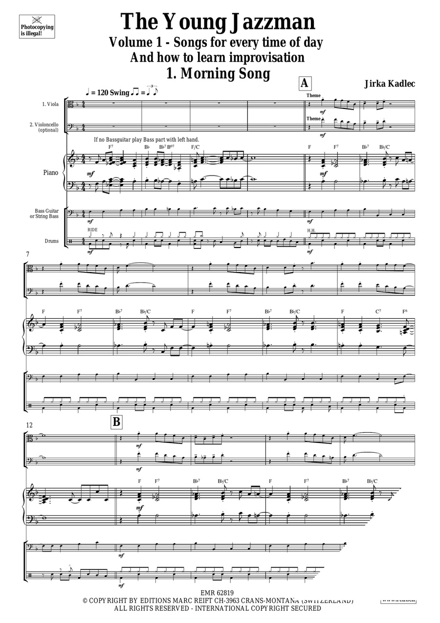 The Young Jazzman Volume 1 Cello scores gallery preview page 4