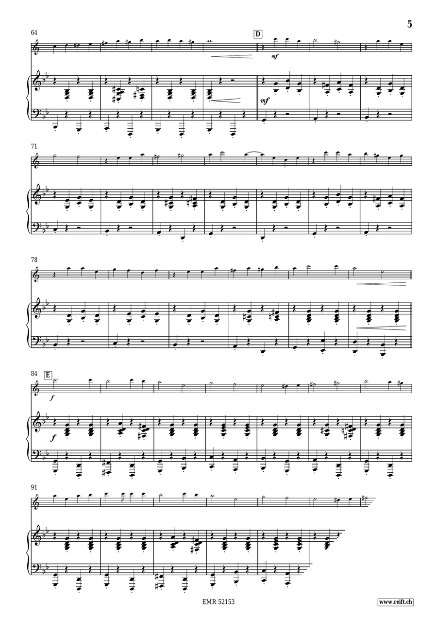 Valenki Valenki Clarinet Solo scores gallery preview page 6