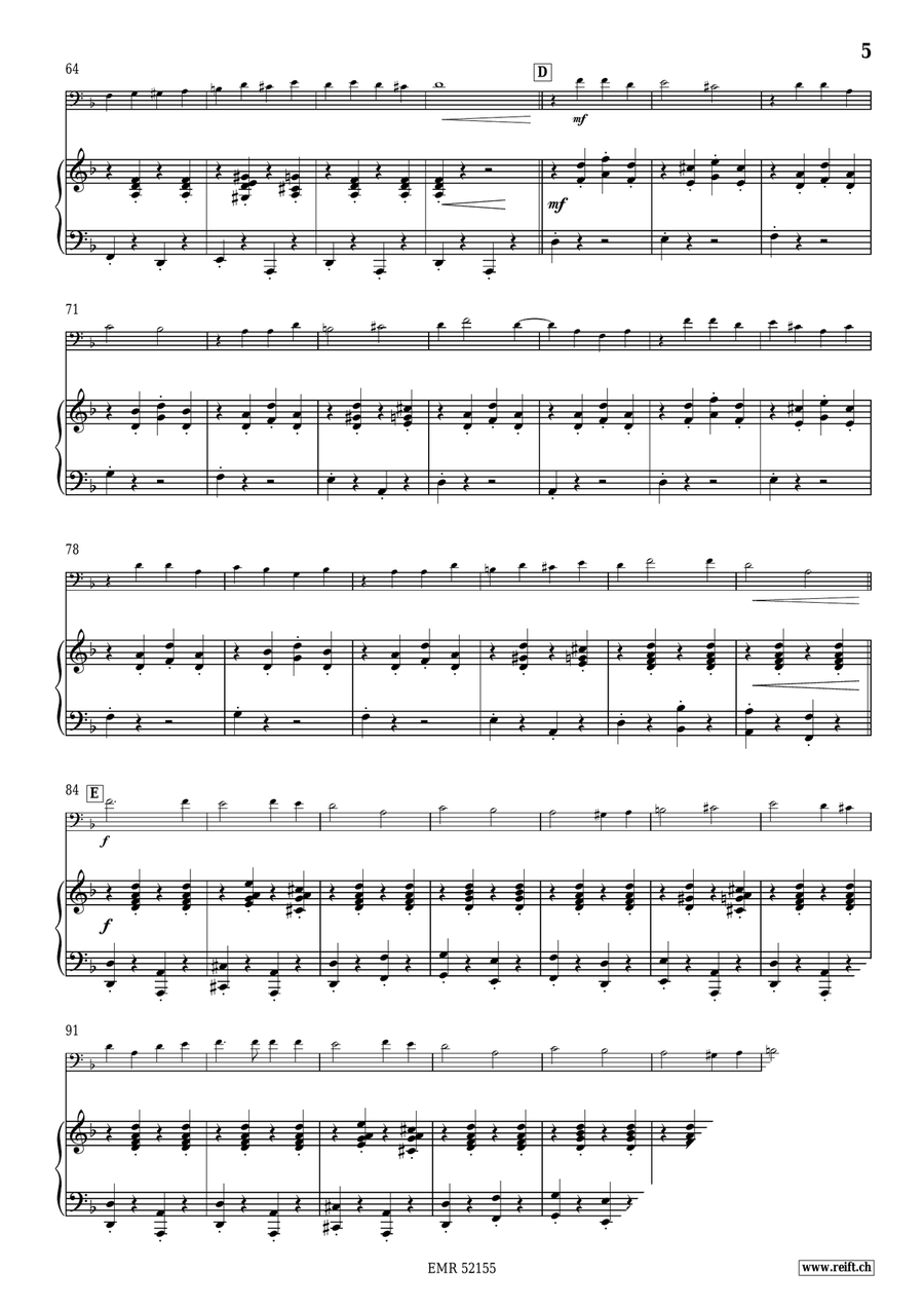 Valenki Bassoon Solo scores gallery preview page 6