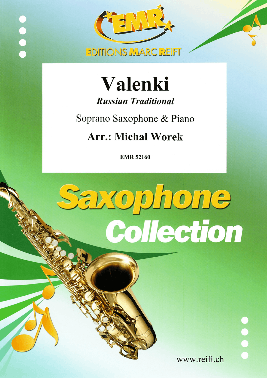 Valenki Valenki Soprano Saxophone scores gallery preview page 1