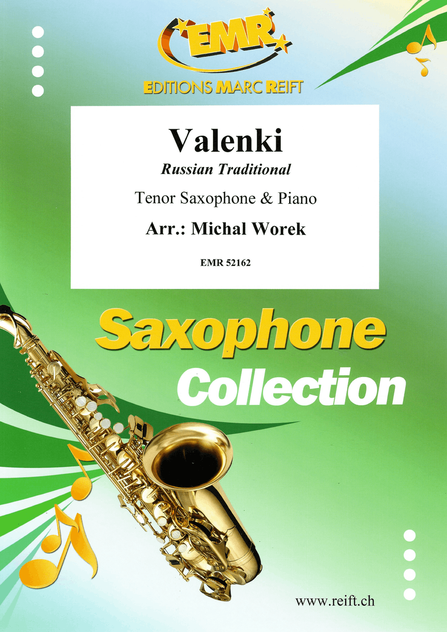 Valenki Valenki Tenor Saxophone scores gallery preview page 1