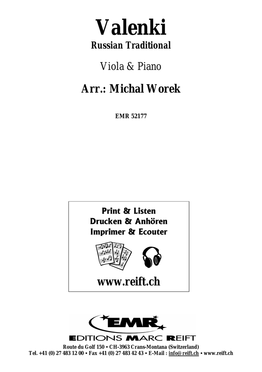 Valenki Piano Accompaniment scores gallery preview page 2